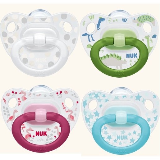 Nuk Classic Happy Days Πιπίλα Σιλικόνης