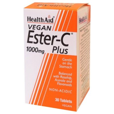 Health Aid Ester - C Plus 1000mg With Bioflavonoids 30tabs