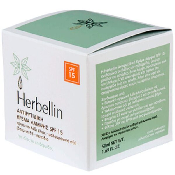 Herbellin Αντιρυτιδική Κρέµα Λάμψης Spf15 για Όλες τις Επιδερμίδες 50ml
