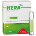 Vican Herb Micro Filter για Classic Τσιγάρο 12τμχ