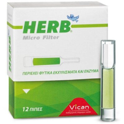 Vican Herb Micro Filter για Classic Τσιγάρο 12τμχ