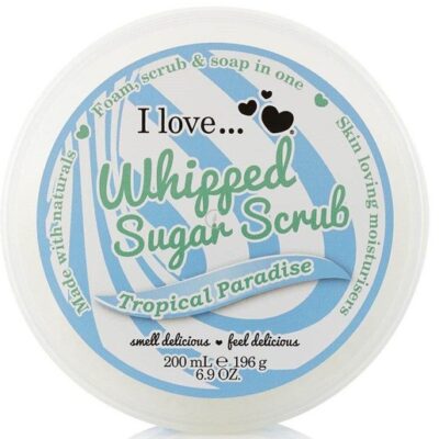 I love... Whipped Sugar Scrub Ενυδατικό Απολεπιστικό Σώματος με Ζάχαρη & Φυσικά Συστατικά 200ml