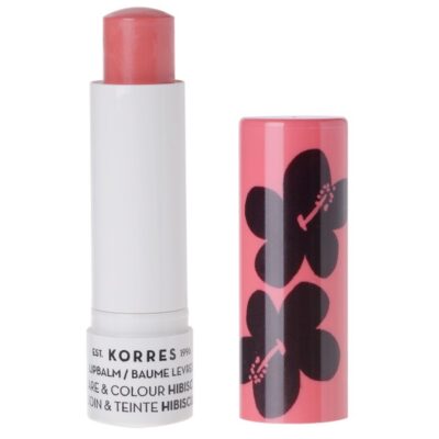Korres Lip Balm Care & Colour Hibiscus 5ml