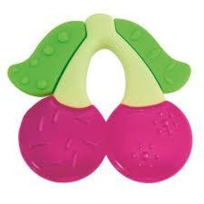 Chicco Δροσιστικός Κρίκος Οδοντοφυΐας Κεράσι 4m+ 1τμχ