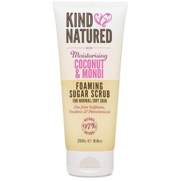 Kind Natured Moisturising Coconut & Monoi Foaming Sugar Scrub Πίλινγκ Σώματος για Κανονικές και Ξηρές Επιδερμίδες 250gr