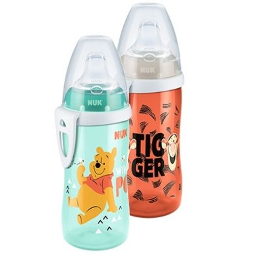 Nuk Active Cup Disney Winnie the Pooh Παγουράκι με Ρύγχος Σιλικόνης 12m+ BPA Free 300ml