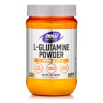 Now Foods L-Glutamine Pure Powder Vegetarian Συμπλήρωμα Διατροφής Καθαρής Γλουταμίνης σε Σκόνη για Μέγιστη Απορρόφηση 454gr