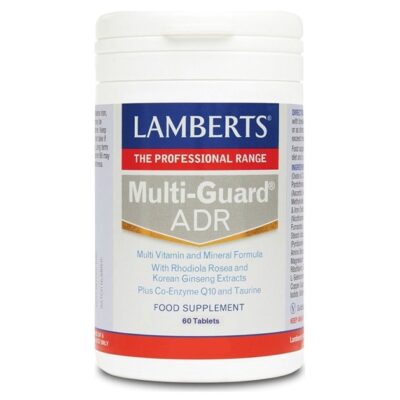 Lamberts Multi Guard ADR Πολυφόρμουλα Ενέργειας & Τόνωσης με Rhodiola