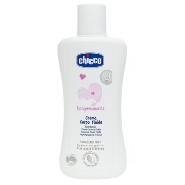 Chicco Baby Moments Γαλάκτωμα Ενυδάτωσης 0m+ 200ml