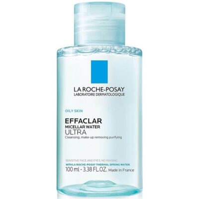 La Roche-Posay Effaclar Micellar Water Ultra Απαλό Νερό Καθαρισμού Προσώπου & Ματιών για το Λιπαρό Δέρμα σε Travel Size 100ml