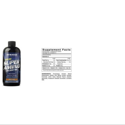 Dymatize Liquid Super Amino 23000 Εξαιρετική Πηγή Αμινοξέων Γέυση Berry 473ml