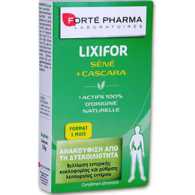 Forte Pharma Lixifor Sene + Cascara 30Caps