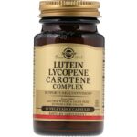 Solgar Lutein Lycopene Carotene Complex 30 veg.caps