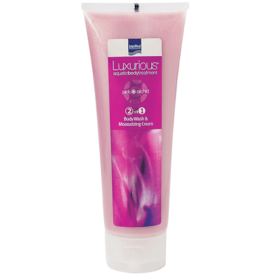 Luxurious Body Wash 2 in 1 Pink Orchid Αφρόλουτρο & Ενυδατική Κρέμα με Άρωμα Ροζ Ορχιδέα 250ml
