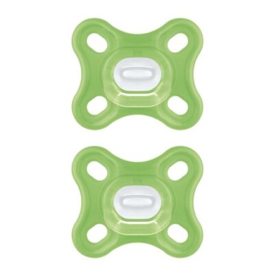 Mam Comfort Ορθοδοντική Πιπίλα Όλο Σιλικόνη Κωδ 126S από 0 Έως 2 Μηνών 2 Τεμάχια