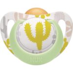 Nuk Genius Color Πιπίλα Καουτσούκ με Κρίκο 1τμχ