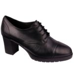Scholl Shoes Meryem Black Μαύρο Γυναικεία Ανατομικά Παπούτσια Χαρίζουν Σωστή Στάση & Φυσικό Χωρίς Πόνο Βάδισμα 1 Ζευγάρι