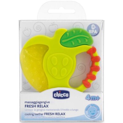 Chicco Κρίκος Οδοντοφυίας Μήλο 4m+ 1τμχ