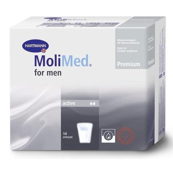 Hartmann MoliMed For Men Active 1x14τμχ