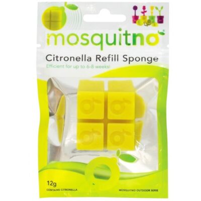 MosquitNo Citronella Refill Sponge Ανταλλακτικοί Κύβοι με Άρωμα Σιτρονέλλας 12gr