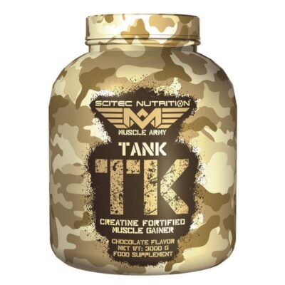 Scitec Nutrition Muscle Army Tank Μυικό gainer εμπλουτισμένο με κρεατίνη 4000gr