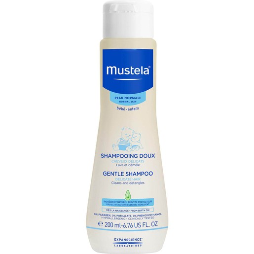 Mustela Gentle Shampoo Βρεφικό Σαμᴨουάν με Εκχύλισμα Χαμομηλιού