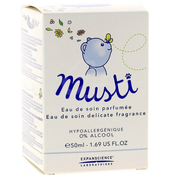 Mustela Musti Eau de Soin Parfum Απαλό Βρεφικό Άρωμα 50ml