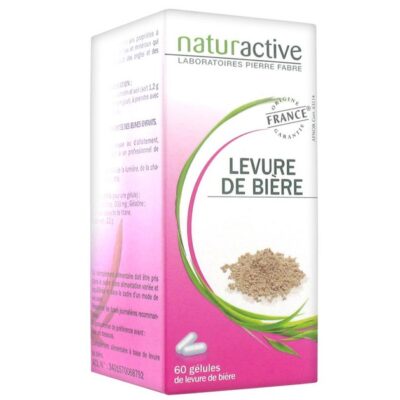Naturactive Levure De Biere Μαγιά Μπύρας Δυναμώνει Μαλλιά & Νύχια & Συμβάλει στην Ενίσχυση του Οργανισμού 60caps
