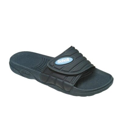 Scholl Shoes Nautilus Navy Blue Μπλε Ανδρικές Σαγιονάρες Χαρίζουν Σωστή Στάση & Φυσικό Χωρίς Πόνο Βάδισμα 1 Ζευγάρι