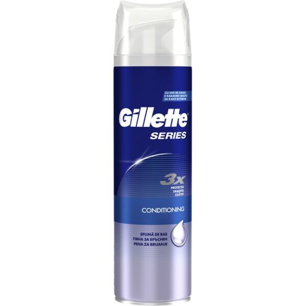Gillette Series Αφρός Ξυρίσματος με Τριπλή Προστασία 250ml