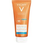 Vichy Capital Soleil Beach Protect Multi-Protection Milk Spf50+ Αντηλιακό Γαλάκτωμα Προσώπου Σώματος Πολλαπλής Προστασίας 200ml