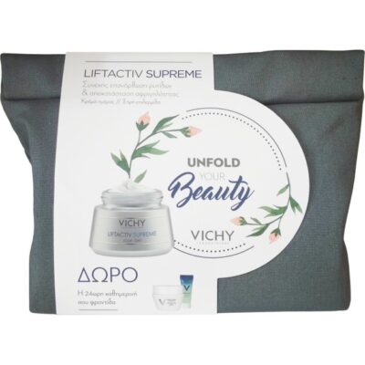 Vichy Πακέτο Προσφοράς Liftactiv Supreme Αντιρυτιδική Κρέμα για Ξηρή Επιδερμίδα 50ml & Δώρο Mineral 89