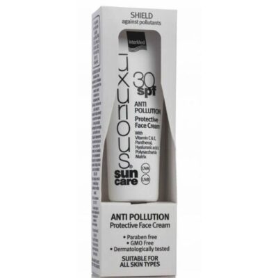 Luxurious Suncare Anti-Pollution Protective Face Cream Spf30 Αντηλιακή Προστατευτική Κρέμα Ενάντια των Ατμοσφαιρικών Ρύπων 50ml