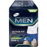 Tena Men Active Fit Pants Plus Large Ανδρικά Προστατευτικά Εσώρουχα 8 τεμάχια