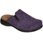Scholl Shoes New Toffee Μωβ Γυναικείες Ανατομικές Παντόφλες