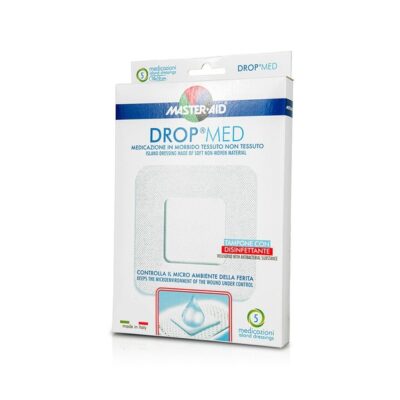 Master Aid Drop-Med Αυτοκόλλητες Αντικολλητικές Γάζες