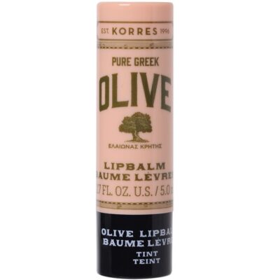 Korres Pure Greek Olive Lip Balm Tint Pink 5ml