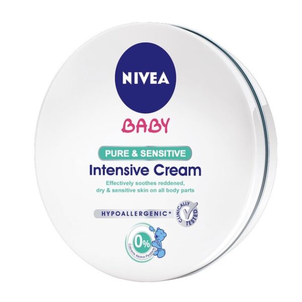 Nivea Baby Pure & Sensitive Intensive Cream Βρεφική Κρέμα για την Ερεθισμένη Ξηρή & Ευαίσθητη Επιδερμίδα 150ml