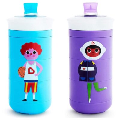 Munchkin Twisty Mix & Match Bite-Proof Sippy Cup Ποτήρι Για Βρέφη & Παιδιά 266ml
