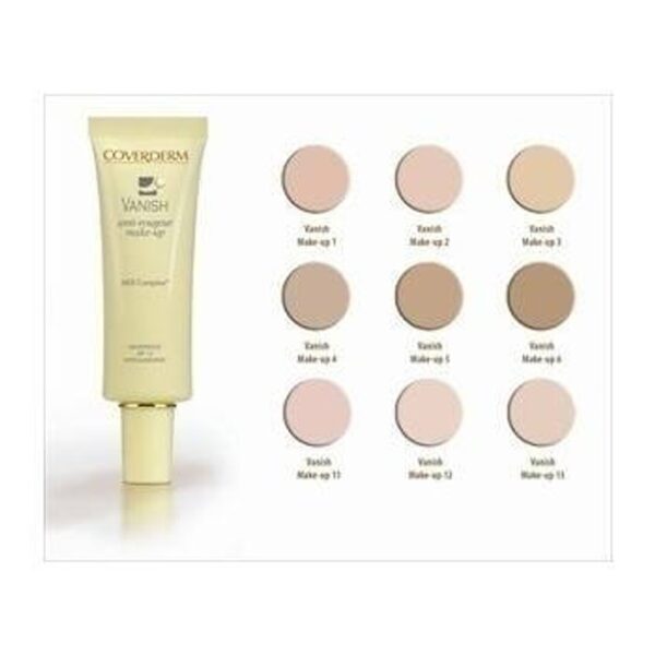 Coverderm Vanish Anti-Rougeur Make Up Spf15 Αδιάβροχο