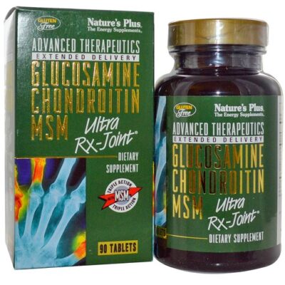 Nature's Plus Glucosamine Chondroitin MSM Ultra Rx-Joint Συμπλήρωμα Διατροφής για την Υγεία των Αρθρώσεων 90 Tabs