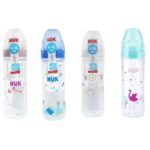 NUK New Classic Μπιμπερό Πολυπροπυλένιο Στενό Σχήμα με Θηλή Σιλικόνης 250ml