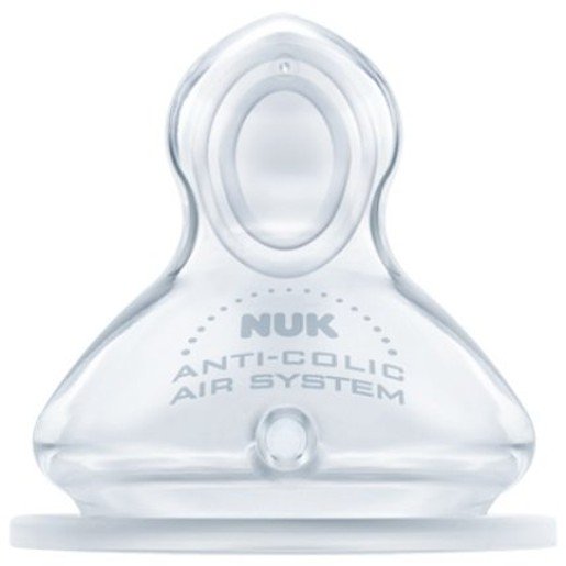 Nuk First Choice Plus Θηλή Σιλικόνης Μεγέθους 2 (6-18 Μηνών) 1τμχ