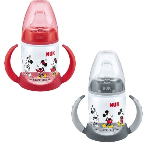 Nuk First Choice Disney Mickey Μπιμπερό Εκπαίδευσης με Ρύγχος Σιλικόνης (6-18 Μηνών) 150ml