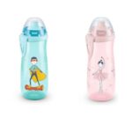 Nuk First Choice Sports Cup 36m+ Παγουράκι με Καπάκι Push Pull από Σιλικόνη 450ml
