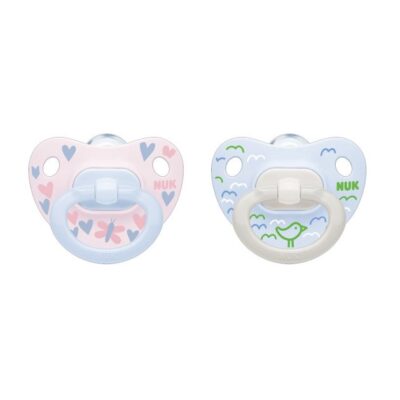 Nuk Classic Happy Days Πιπίλα Σιλικόνης 1 Τεμάχιο