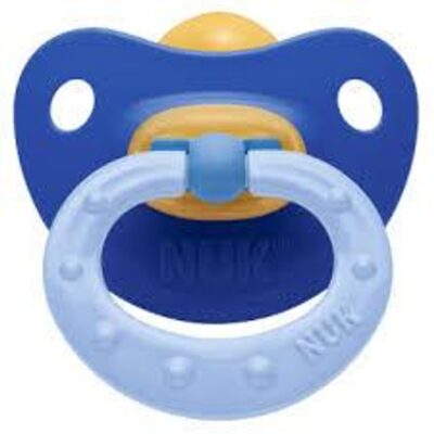 NUK Classic Soft Πιπίλα Καουτσούκ Με Κρίκο Μεγέθη 1-3