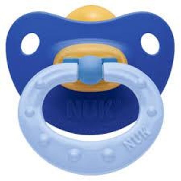 NUK Classic Soft Πιπίλα Καουτσούκ Με Κρίκο Μεγέθη 1-3