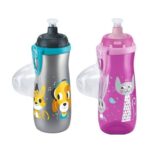 Nuk Sports Cup Πλαστικό Παγουράκι με Καπάκι Push-Pull 36m+ 450ml