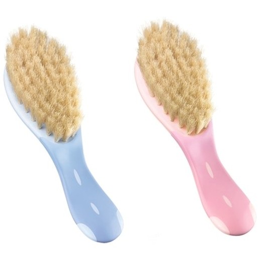 Nuk Βούρτσα Μαλλιών Supersoft Εξαιρετικά Απαλή Βούρτσα για Μωρά